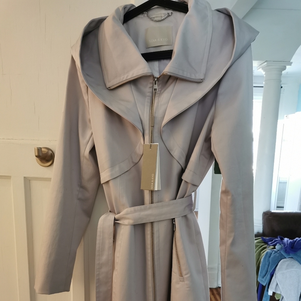 Soia and Kyo Arabella trench coat L